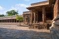 Nataraja mandapa and adjoining pillar-cloister, North-east corner, Airavatesvara Temple, Darasuram, Tamil Nadu