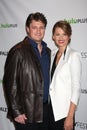 Nathan Fillion, Stana Katic Royalty Free Stock Photo