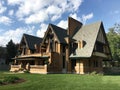 Nathan G. Moore House by Frank Lloyd Wright, Oak Park Royalty Free Stock Photo