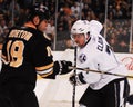 Nathan Horton and Bret Clark do battle.