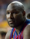 Nathan Jawai of Barcelona Royalty Free Stock Photo