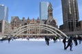 Nathan Phillips Square, Toronto, Canada Royalty Free Stock Photo