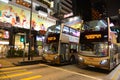 Nathan Road in Kowloon, Hong Kong Royalty Free Stock Photo