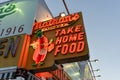 Nathan's Famous Hotdogs, Original - Brooklyn, NY Royalty Free Stock Photo