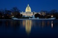 Nation Capitol in Washington DC at Night