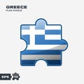 Greece State Flag Puzzle