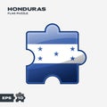 Honduras State Flag Puzzle