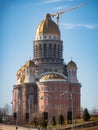 Nation Salvation Cathedral in Bucharest - Catedrala Mantuirii Neamului Royalty Free Stock Photo