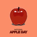 National Apple Day background
