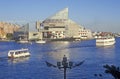 National Aquarium and Inner Harbor, Baltimore, Maryland Royalty Free Stock Photo