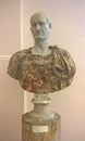 half-length sculpture of Emperor Vespasian