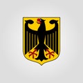 National arms of Germany, illustration, EPS 10