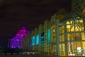 National Art Gallery of Canada by night Royalty Free Stock Photo