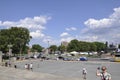 Philadelphia, PA, 3rd July: National Art Museum Plaza from Philadelphia in Pennsylvania USA Royalty Free Stock Photo