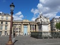 National Assembly - Bourbon Palace, Paris, France. Best photos about tourism in Paris Royalty Free Stock Photo