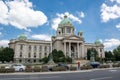 National Assembly of the Republic of Serbia in Belgrade Royalty Free Stock Photo