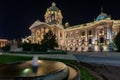 National Assembly of the Republic of Serbia in Belgrade Royalty Free Stock Photo