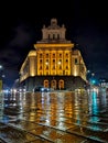 Office house of the National Assembly Bulgaria At Night