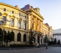 National bank of Romania Banca Nationala a Romaniei. BNR is the Romanian Central bank. BNR headquarters in Bucharest, Romania,