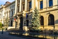 National bank of Romania Banca Nationala a Romaniei. BNR is the Romanian Central bank. BNR headquarters in Bucharest, Romania,