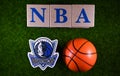 National Basketball Association Club Emblems Royalty Free Stock Photo