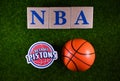 National Basketball Association Club Emblems Royalty Free Stock Photo