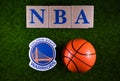 National Basketball Association Club Emblems Royalty Free Stock Photo