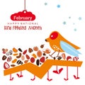 National Bird Feeding Month