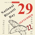 National Biscotti Day