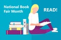 National Book Month is an annual designation observed in October. Celebration focuses on the importance of reading