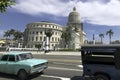 National Capitol Building - El Capitolio in Havana, Cuba Royalty Free Stock Photo