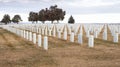 National Cemetery at Little Bighorn Battlefield National Monument in Montana