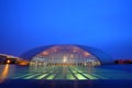 The National Centre for the Performing Arts at night Royalty Free Stock Photo