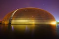 The National Centre for the Performing Arts at night Royalty Free Stock Photo