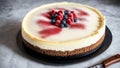 National Cheesecake Day A Classic Delight.AI Generated