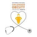 National Childhood Obesity Awareness month