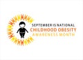 National Childhood Obesity Awareness month