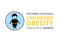 National Childhood Obesity Awareness month