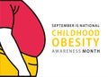 National Childhood Obesity Awareness month