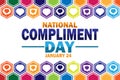 National Compliment Day Vector illustration