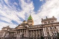 Building of the National Congress of Argentina in Buenos Aires Royalty Free Stock Photo