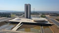 National Congress of Brazil building with unique architecture Royalty Free Stock Photo