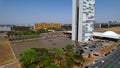 National Congress building at downtown Brasilia Brazil. Royalty Free Stock Photo