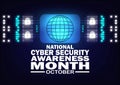 National cyber security awareness month observed on every october