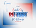 National day holiday of France, Bastille day celebration