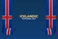 National Day of Iceland (Icelandic: ÃÅ¾jÃÂ³ÃÂ°hÃÂ¡tÃÂ­ÃÂ°ardagurinn). Celebrated annually on June 17 in Iceland