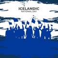 National Day of Iceland (Icelandic: ÃÅ¾jÃÂ³ÃÂ°hÃÂ¡tÃÂ­ÃÂ°ardagurinn). Celebrated annually on June 17 in Iceland