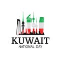 National Day Kuwait Royalty Free Stock Photo