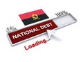 National debt angola progress on white