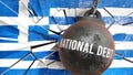 National debt and Greece - destruction of the country